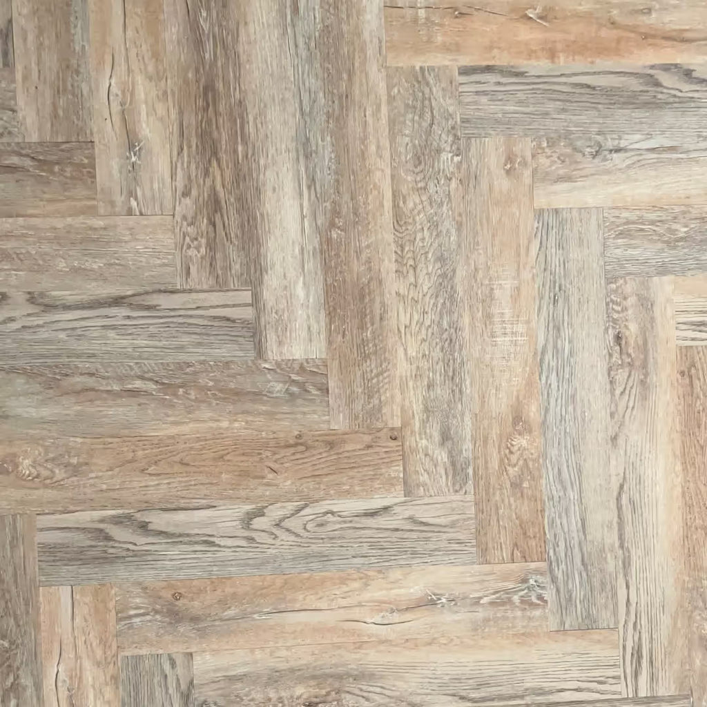 Chic Parquet Outland Dry Back LVT Herringbone solid wood Flooring