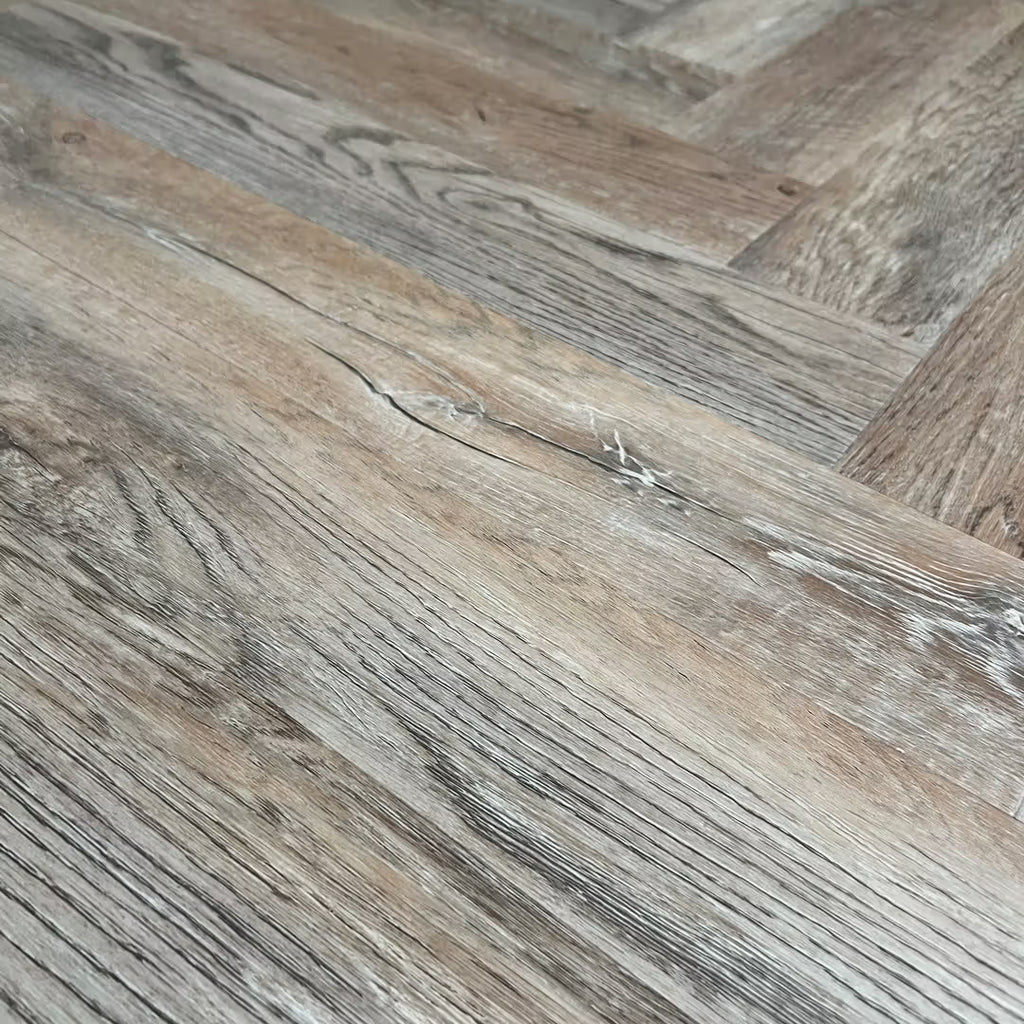 Chic Parquet Outland Dry Back LVT Herringbone solid wood Flooring