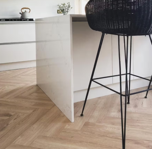 Prestige Iris Oak Herringbone Laminate Flooring 8mm