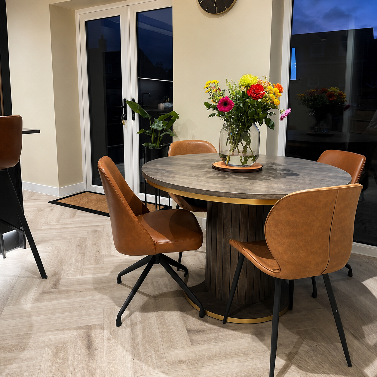 Prestige Iris Oak Herringbone Laminate Flooring 8mm