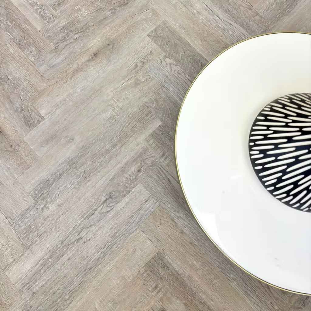 Chic Parquet Harbour Dry Back LVT Herringbone Flooring